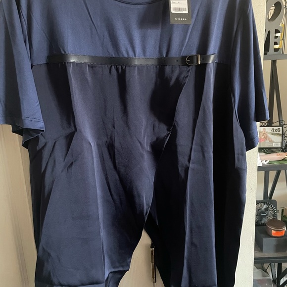 S•Deer Concept Asymmetrical Shirt - Picture 3 of 7